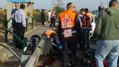 Photo of مصرع سائق دراجة نارية  متأثرا بجراحه بحادث طرق وسط البلاد