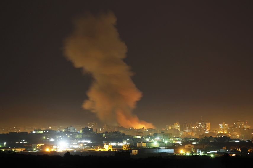 Photo of إصابات بغارة إسرائيلية شرق مدينة غزة والمقاومة ترد