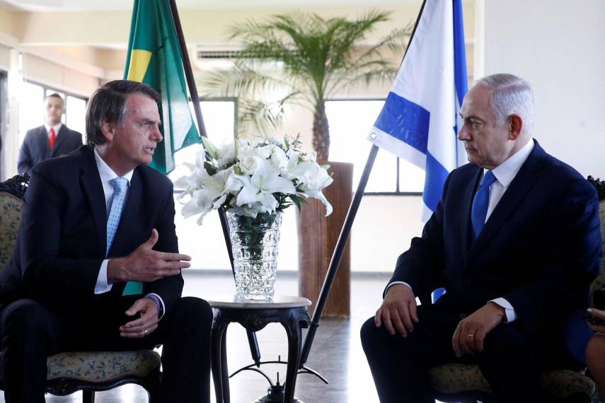 Photo of نتنياهو يضغط على الرئيس البرازيلي المنتخب لنقل السفارة للقدس