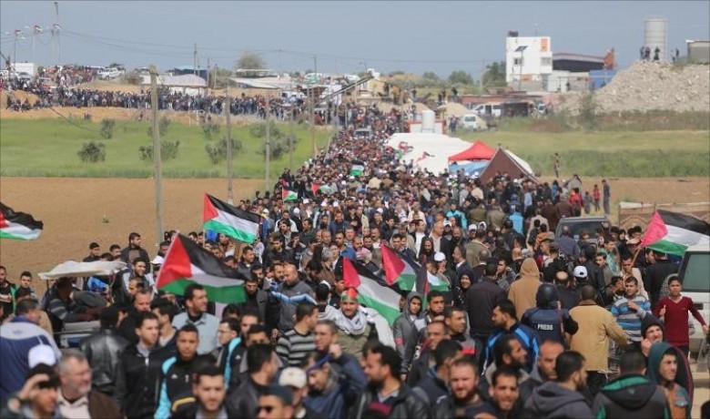 Photo of 75 إصابة جراء قمع الاحتلال للمشاركين في مسيرات العودة