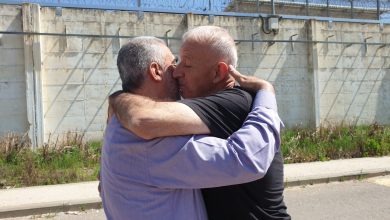 Photo of الشيخ كمال خطيب ييستقبل الأسير المحرر أمير مخول