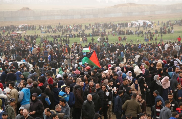 Photo of هيئة مسيرات العودة بغزة تحشد للتظاهر بذكرى النكبة الـ71