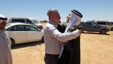 Photo of الشيخ كمال خطيب ووفد مرافق في زيارة للشيخ صياح الطوري