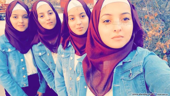 Photo of 4 شقيقات فلسطينيات توائم يحفظن القرآن ويتفوقن بالثانوية العامة