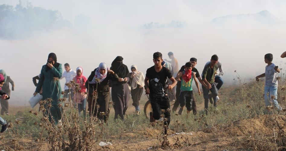 Photo of بتسيلم”: قنابل الغاز قتلت وجرحت الآلاف على حدود غزة