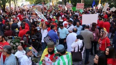 Photo of الآلاف في نيويورك يتظاهرون ضد ممارسات الهند في جامو وكشمير