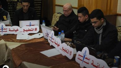 Photo of نشطاء يطلقون حملة “فلسطين ليست ملعبًا للتطبيع”