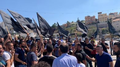 Photo of تظاهرة حاشدة في أم الفحم احتجاجا على الجريمة وتواطؤ الشرطة