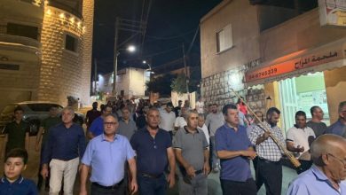 Photo of مسيرة في عرابة عشية الذكرى الـ19 لهبة القدس والأقصى