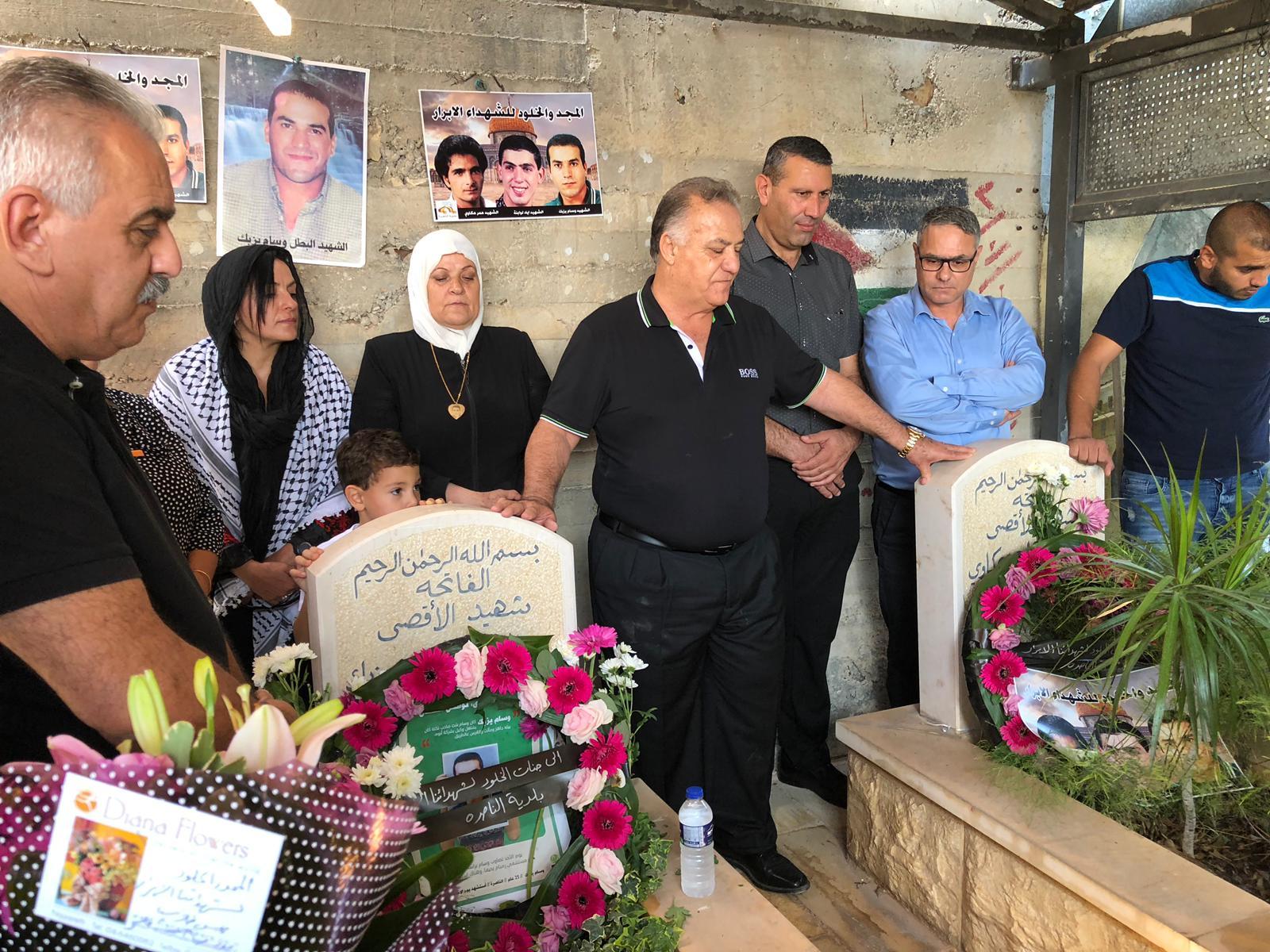 Photo of الذكرى 19 لهبة القدس والأقصى: زيارة أضرحة الشهداء بالناصرة