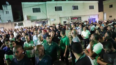 Photo of كفر قرع: تشييع جثمان ضحية القتل قاسم غاوي ومظاهرة غضب