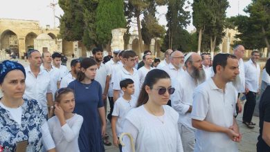 Photo of 398 مستوطنًا يقتحمون الأقصى واعتقال مواطن