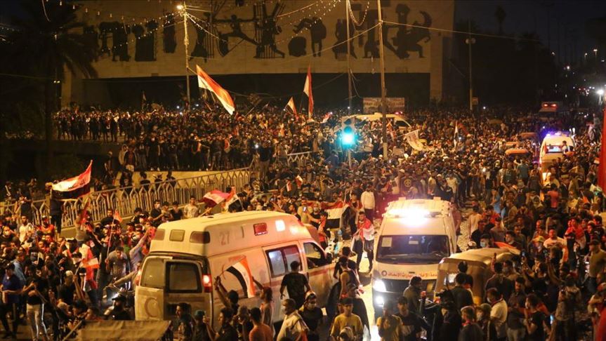 Photo of “حقوق الإنسان” العراقية: ارتفاع قتلى احتجاجات الجمعة إلى 30