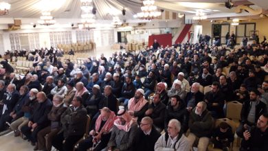 Photo of نظّمه اتحاد أئمة مساجد وادي عارة…مهرجان احتجاجي ضد مؤامرة “صفقة القرن”