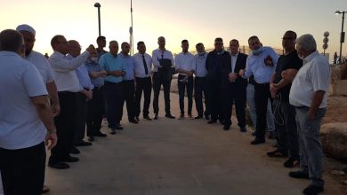 Photo of وفد من حزب الوفاء والإصلاح في زيارة إسناد دفاعاً عن مقبرة الإسعاف في يافا