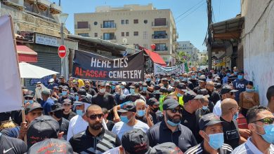 Photo of عقب صلاة الجمعة: مظاهرة حاشدة رافضة لتجريف مقبرة “الإسعاف” بيافا