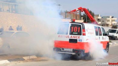 Photo of إصابة فلسطيني واعتقال مسعف خلال قمع مسيرة شرق رام الله