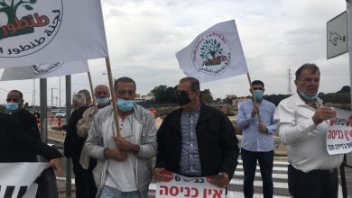 Photo of للأسبوع الثاني على التوالي: وقفة احتجاجية في جديدة المكر ضد مخطط شارع 6