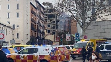 Photo of إسبانيا: مقتل اثنين في انفجار عنيف وسط مدريد