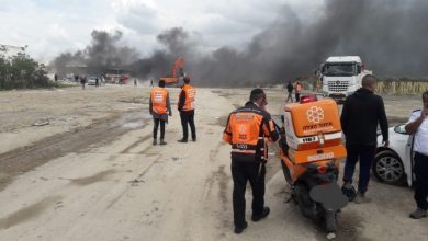 Photo of مركز البلاد: مصابان بحالة خطيرة إثر انفجار في مصنع