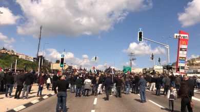 Photo of عشرات الالاف في المظاهرة القطرية في ام الفحم:”  بدنا المجرم بالقيود”