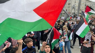 Photo of تظاهرة حاشدة في تورنتو الكندية إسنادا للقدس وتنديدا بجرائم الاحتلال