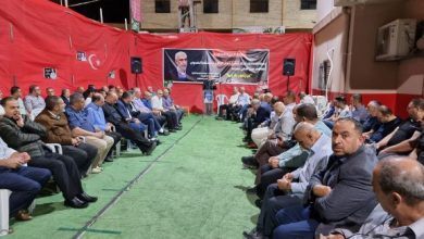 Photo of عشرات الوفود تزور خيمة الحرية في كفركنا للتضامن مع الشيخ كمال الخطيب