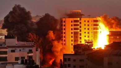 Photo of 35 شهيدا بغزة وغارات الاحتلال تطال مقرات أمنية ومبان سكنية