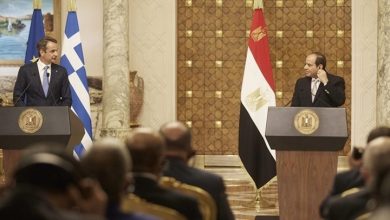Photo of السيسي يؤكد تضامنه مع اليونان ضد ما يهدد سيادتها