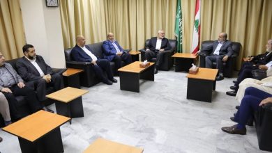 Photo of هنية يلتقي قيادة الجماعة الإسلامية في لبنان