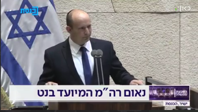 Photo of بالتناوب بين “بينيت” و”لبيد”.. “الكنيست” يصادق على تنصيب حكومة جديدة