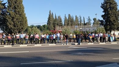 Photo of مظاهرة تضامنية مع اسرى الحرية وسجناء الرأي امام سجن مجدو