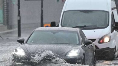 Photo of فيضانات في شوارع لندن مع توالي العواصف