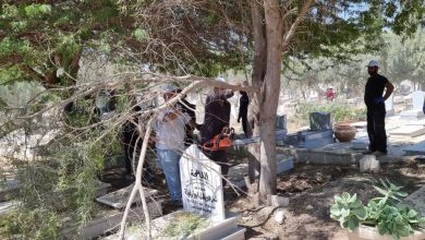 Photo of رهط: معسكر عمل تطوعي لتنظيف وصيانة مقبرة أبو منصور