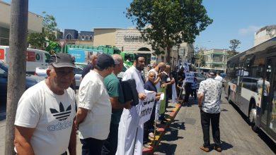 Photo of يافا: وقفة احتجاجية ضد الإخلاء والتهجير
