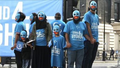 Photo of لندن.. تظاهرة منددة بانتهاكات الصين ضد أقلية الأويغور
