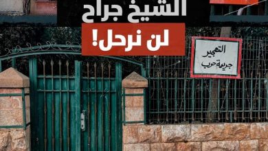 Photo of الأمم المتحدة تجدد رفض إجلاء الفلسطينيين من منازلهم بالشيخ جراح