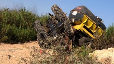Photo of مصرع شخص من شفاعمرو في حادث انقلاب جرار زراعي قرب الكعبية