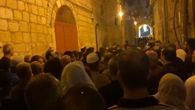 Photo of الاحتلال يعرقل وصول المصلين إلى الأقصى