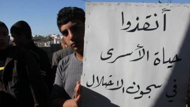 Photo of الصليب الأحمر: حالة اثنين من الأسرى المضربين عن الطعام خطيرة