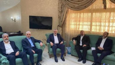 Photo of وفد قيادة حركة حماس يصل القاهرة