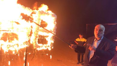 Photo of العراقيب توقد شعلة الحرية تضامنًا مع الشيخ رائد صلاح للمرة الـ 16..  الشيخ صالح لطفي: هذه المواقف تحسب للشيخ صياح وعائلته