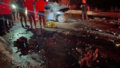 Photo of مصرع 5 أشخاص وإصابات خطيرة بحادث سير عنيف جنوب نابلس
