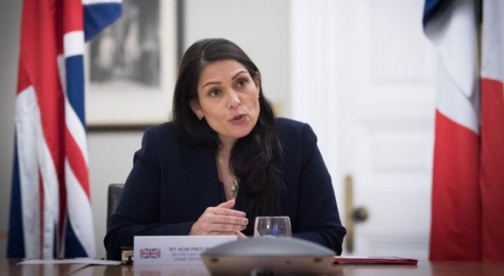 وزيرة الداخلية البريطانية بريتي باتيل