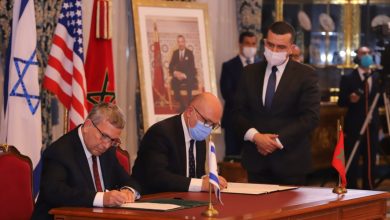 Photo of الرباط وتل أبيب يوقعان مذكرة تفاهم دفاعية تمهيداً لتعاون عسكري بينها