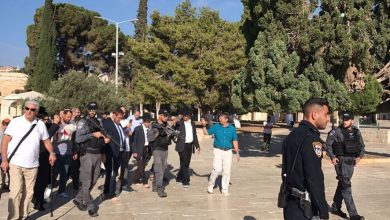 Photo of مستوطنون يقتحمون المسجد الأقصى بحماية قوات الاحتلال
