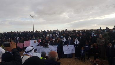 Photo of النقب: مظاهرة حاشدة في مدخل قرية أبو تلول ضد عنف الشرطة