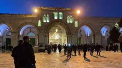 Photo of الآلاف يحيون “فجر الأسيرات والأسرى” بالمسجد الأقصى المبارك