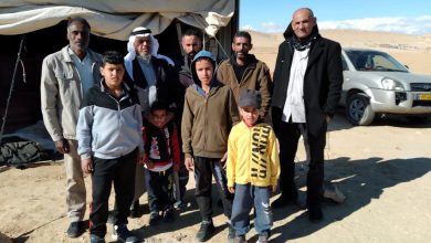 Photo of لجنة التوجيه العليا لعرب النقب في زيارة تفقدية لعائلة الهواشلة في قرية السر