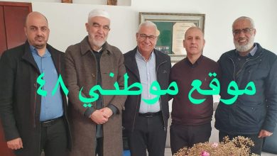 Photo of عضو الكنيست مازن غنايم  في زيارة تهنئة للشيخ رائد صلاح